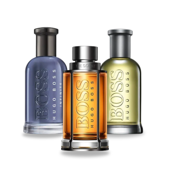 Conjunto com 3 Perfumes: BOSS THE SCENT, BOSS BOTTLED und BOSS BOTTLED INFINITE